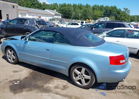 2005 Audi A4 1.8T из США, поврежденный, VIN WAUAC48H75K017397